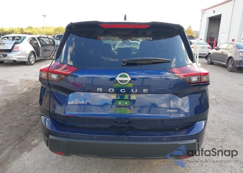 2025 Nissan Rogue Sv Intelligent Awd from USA, damaged, VIN JN8BT3BBXSW168331